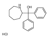 azepan-2-yl(diphenyl)methanol,hydrochloride Structure