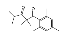 2,2,4-Trimethyl-1-(2',4',6'-trimethylphenyl)pentane-1,3-dione Structure