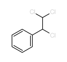 Benzene,(1,2,2-trichloroethyl)-结构式