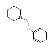 Piperidine,1-(2-phenyldiazenyl)- Structure