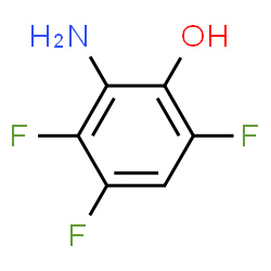 Phenol, 2-amino-3,4,6-trifluoro- (9CI) Structure