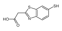 2-Benzothiazoleaceticacid,6-mercapto-(9CI) picture