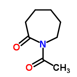 1-Acetyl-2-azepanone Structure