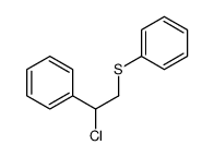 (2-chloro-2-phenylethyl)sulfanylbenzene Structure