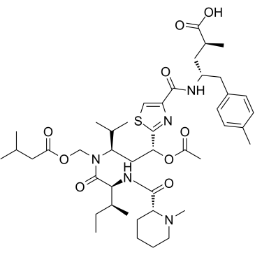 Tubulysin structure