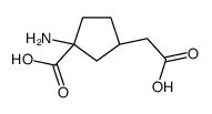 (1S,3S)-homo-ACPD结构式