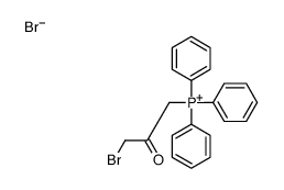 (3-bromo-2-oxopropyl)-triphenylphosphanium,bromide结构式