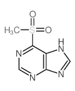 6-methylsulfonyl-5H-purine Structure