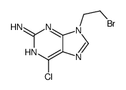 9-(2-Bromoethyl)-6-chloro-9H-purin-2-amine picture