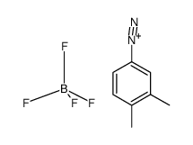 {3,4-Me2C6H3N2}{BF4} Structure