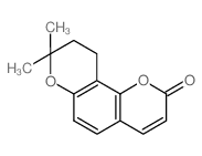 Dihydroseselin structure