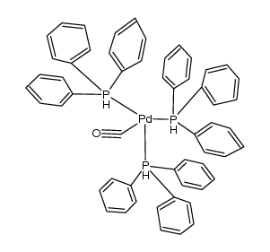 Pd(PPh3)(CO) Structure