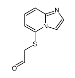 (Imidazo[1,2-a]pyridin-5-ylsulfanyl)-acetaldehyde结构式