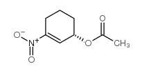 2-Cyclohexen-1-ol,3-nitro-,acetate(ester),(1S)-(9CI) structure