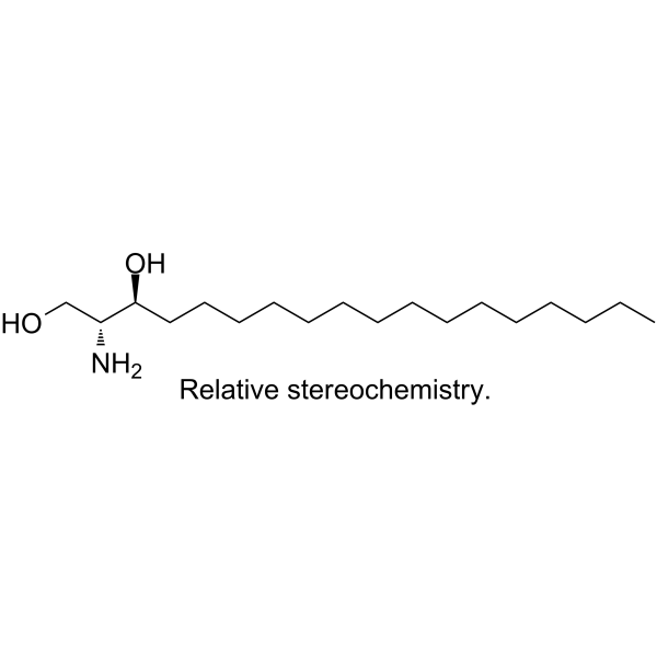 D,L-赤型-二氢鞘氨醇结构式