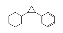 (2-cyclohexylcyclopropyl)benzene Structure