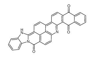 6H-anthra[1,2-c]benzo[lmn]benz[4,5]imidazo[2,1-i][2,8]phenanthroline-5,9,20-trione结构式