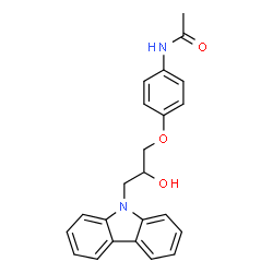 N-(4-(3-(9H-carbazol-9-yl)-2-hydroxypropoxy)phenyl)acetamide picture