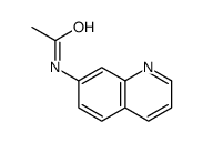 N-quinolin-7-ylacetamide结构式