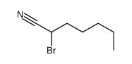 2-bromoheptanenitrile Structure