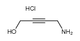 4-aminobut-2-yn-1-ol hydrochloride Structure