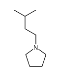 1-(3-methylbutyl)pyrrolidine结构式