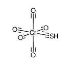 pentacarbonyl(thiocarbonyl)chromium(0) Structure