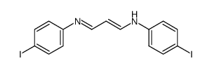 4-iodo-N-(3-((4-iodophenyl)imino)prop-1-en-1-yl)aniline结构式