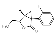 3-Oxabicyclo[3.1.0]hexan-2-one,4-ethyl-1-(2-fluorophenyl)-,(1S,4S,5R)-(9CI) picture