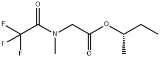 N-Methyl-N-trifluoroacetylglycine (S)-1-methylpropyl ester picture