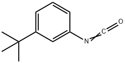 3-叔丁基苯基异氰酸酯结构式