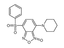 4-(Phenylsulfonyl)-7-(1-piperidinyl)benzofurazane 1-oxide picture