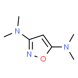 3,5-Isoxazolediamine,N,N,N,N-tetramethyl-(9CI)结构式