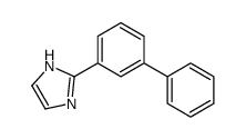 2-BIPHENYL-3-YL-1H-IMIDAZOLE structure