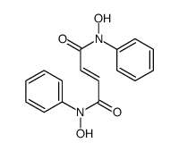 N,N'-dihydroxy-N,N'-diphenylbut-2-enediamide Structure