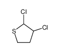 2,3-dichlorothiolane结构式