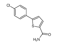 5-(4-Chlorophenyl)-2-thiophenecarboxamide Structure