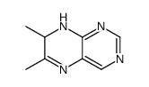 6,7-dimethyl-7,8-dihydropteridine Structure