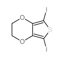 5,7-Diiodo-2,3-dihydrothieno[3,4-b][1,4]dioxine结构式