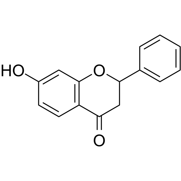 7-羟基黄烷酮结构式