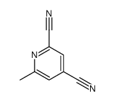 6-methylpyridine-2,4-dicarbonitrile结构式