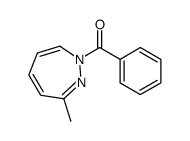 3-Methyl-1-benzoyl-(1H)-1,2-diazepine Structure