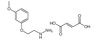 (Z)-4-hydroxy-4-oxobut-2-enoate,[2-(3-methoxyphenoxy)ethylamino]azanium Structure