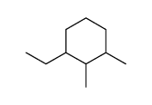 1-Ethyl-2,3-dimethylcyclohexane structure