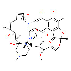 18,19-dihydrorifampicin Structure