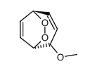 4-methoxy-6,7-dioxabicyclo[3.2.2]nona-2,8-diene结构式