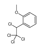 1-methoxy-2-(1,2,2,2-tetrachloroethyl)benzene Structure