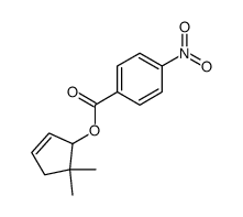 5,5-dimethylcyclopent-2-en-1-yl 4-nitrobenzoate Structure