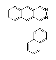 1-(2-naphthyl)-benzo(g)-phthalazine结构式