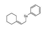 2-cyclohexylideneethylselanylbenzene结构式